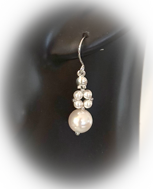 Handmade Pearl Cluster Set