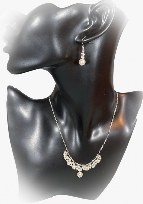 Handmade Pearl Cluster Set