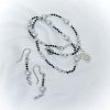 IMG_9839 Sapphire, Crystal and Pearl Necklace & Earring Set