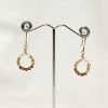 Crystal Circular Earrings