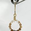 Crystal Circular Earrings