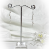 IMG_09791 Freshwater Pearl and Argentium Silver Drop Earrings